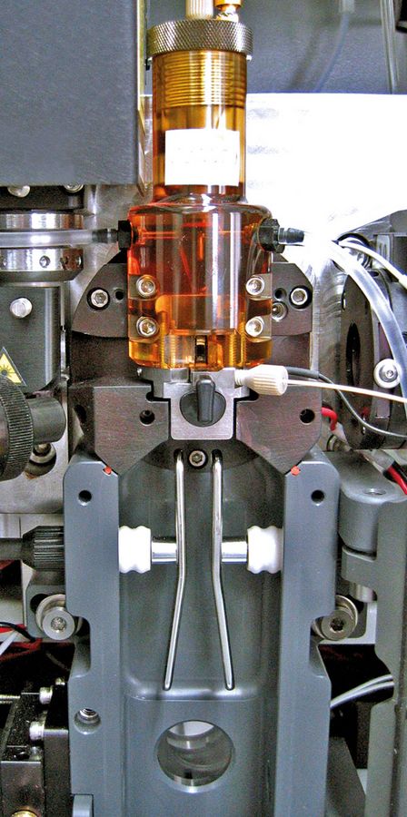 Hochleistungsdurchflusszytometer zur Analyse und Sortierung von Biostoffen, Foto: Universität Leipzig, BBZ, Molekulare Pathogenese / Institut für Immunologie zur Vergrößerungsansicht des Bildes: Hochleistungsdurchflusszytometer zur Analyse und Sortierung von Biostoffen