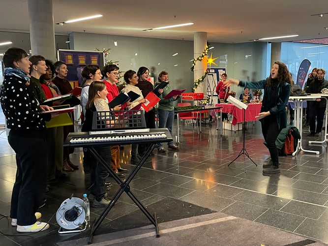 Weihnachtsmarkt in der BIO CITY LEIPZIG