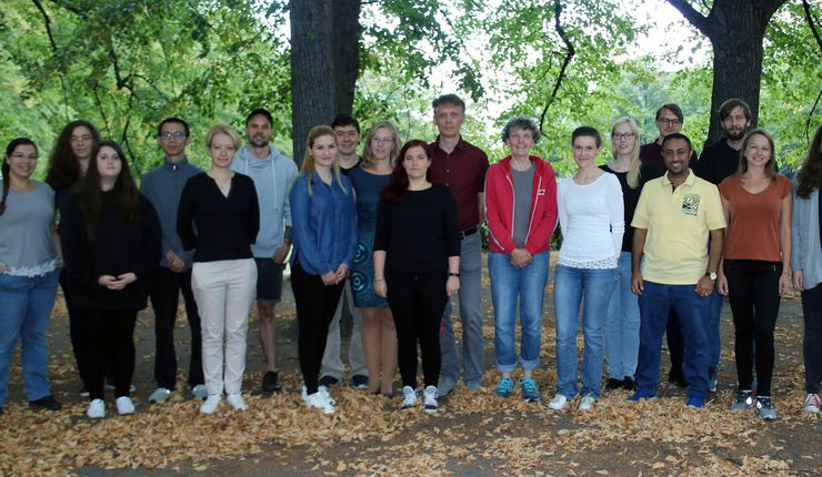 Gruppenfoto der AG Bioanalytik von 2019